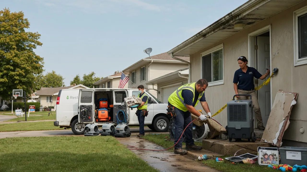 Water Damage Restoration in Waterville, MN near me
